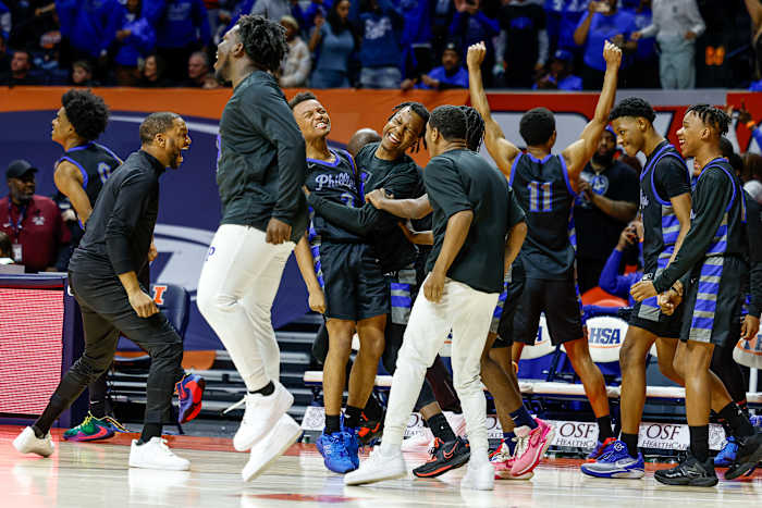 Phillips Academy Williamsville Illinois boys basketball March 7 2024 Nate Latsch 26533